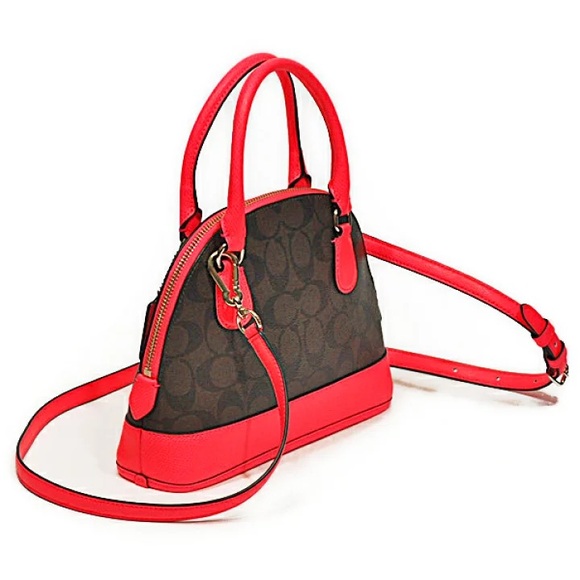 Coach Signature mini Cora Satchel - Picture 2 of 8